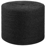 Vidaxl jute touw 4 mm zwart 100% tossa jute