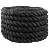 Vidaxl jute touw 36 mm zwart 100% tossa jute