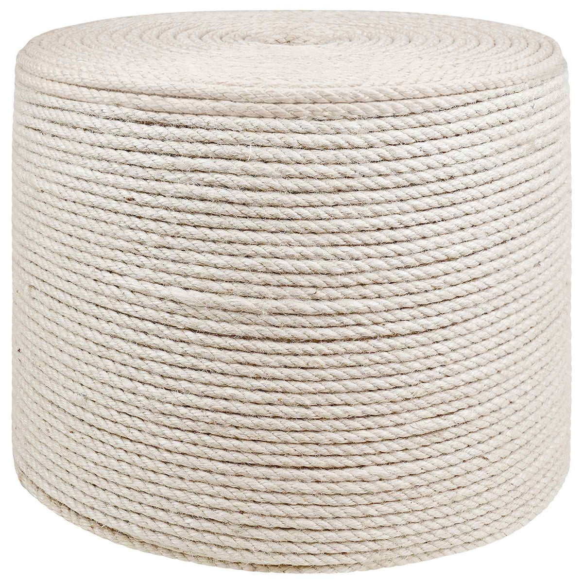Vidaxl jute touw 10 st 2 mm wit 100% tossa jute