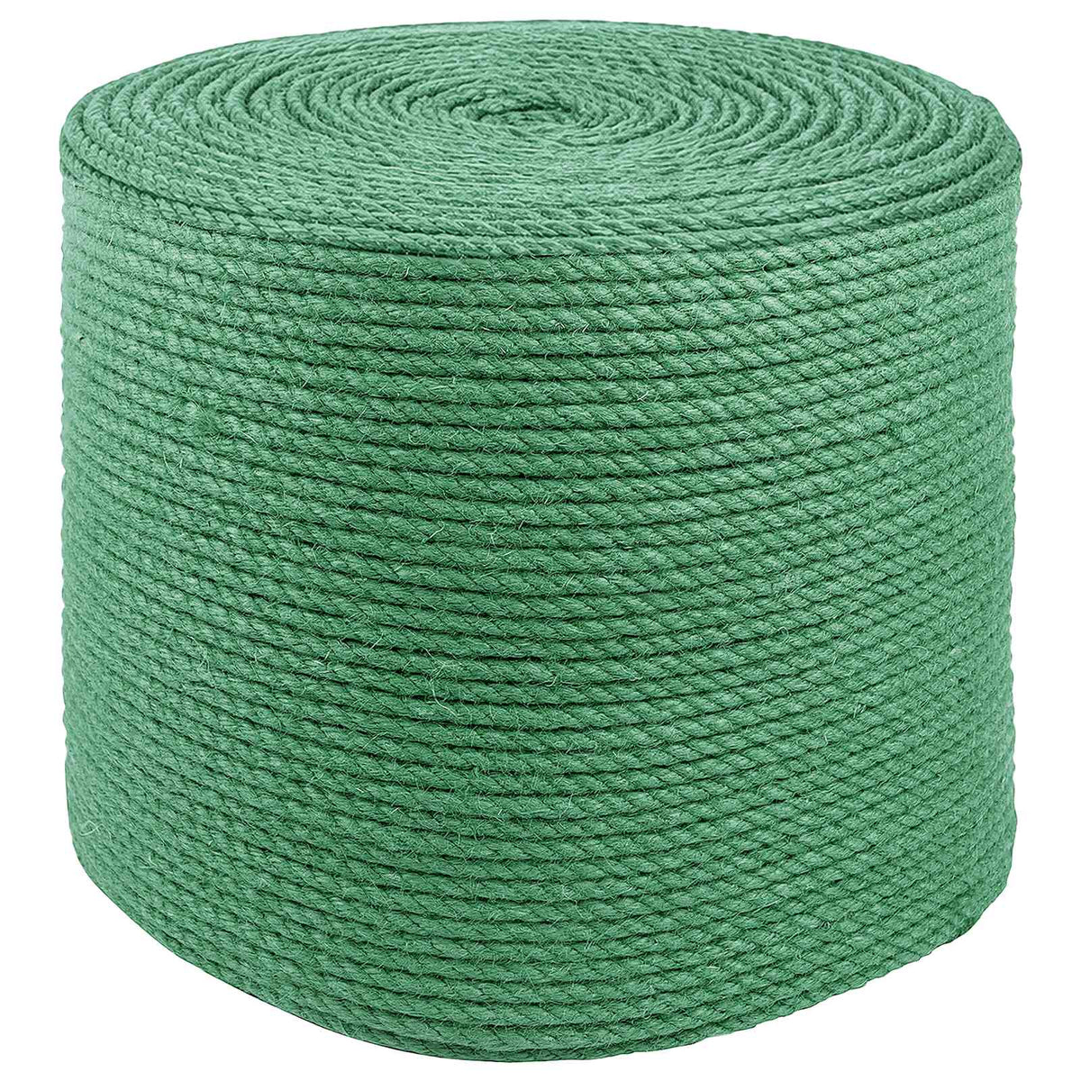 Vidaxl jute touw 6 mm groen 100% tossa jute