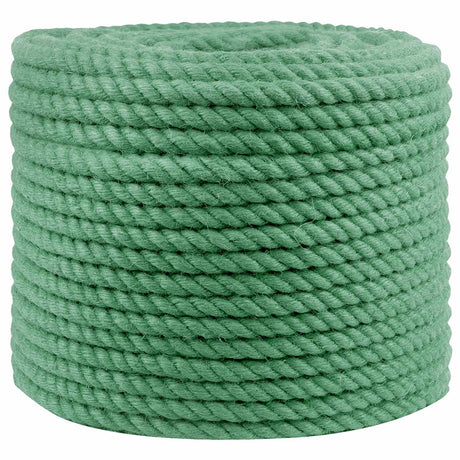 Vidaxl jute touw 10 mm groen 100% tossa jute