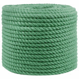 Vidaxl jute touw 12 mm groen 100% tossa jute