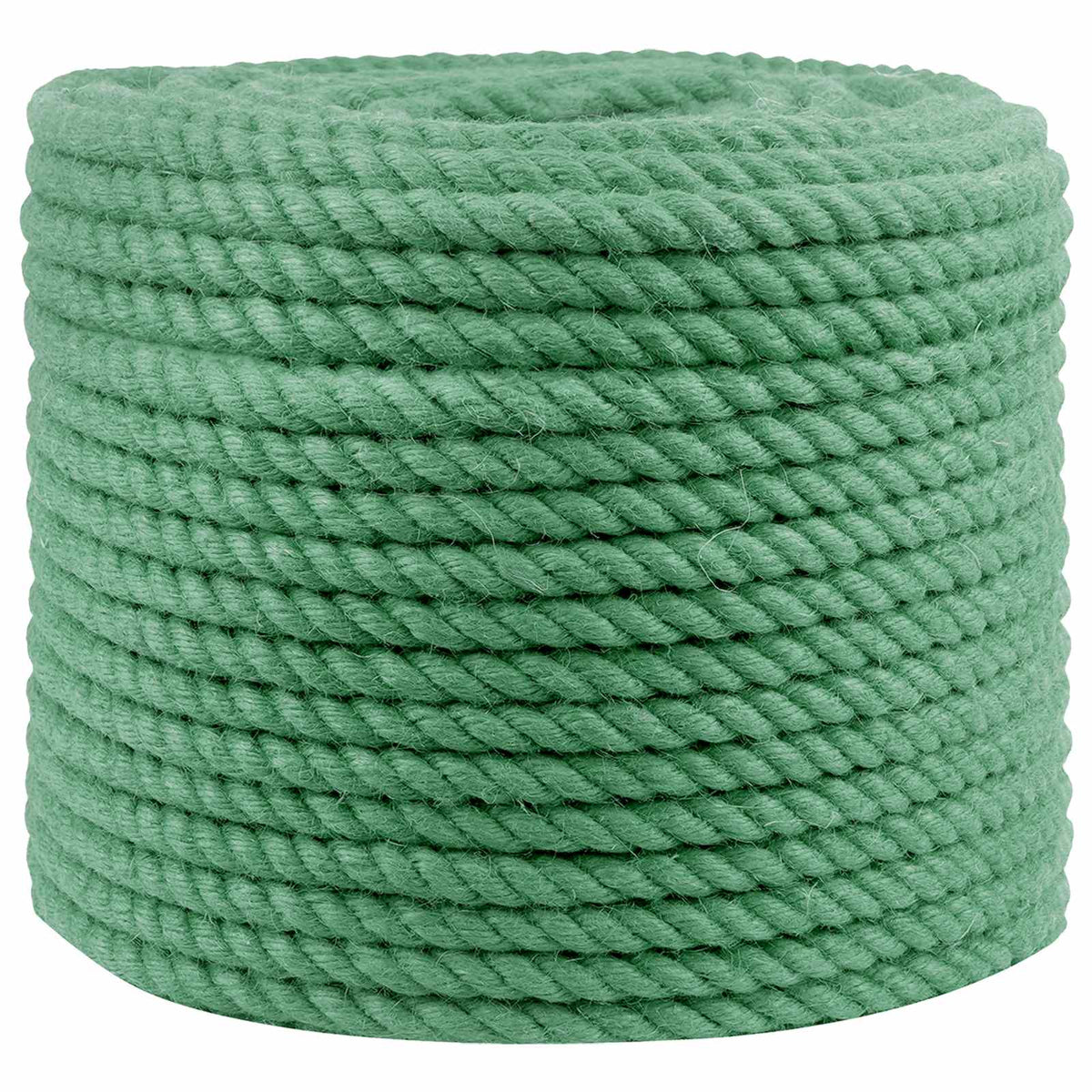 Vidaxl jute touw 12 mm groen 100% tossa jute