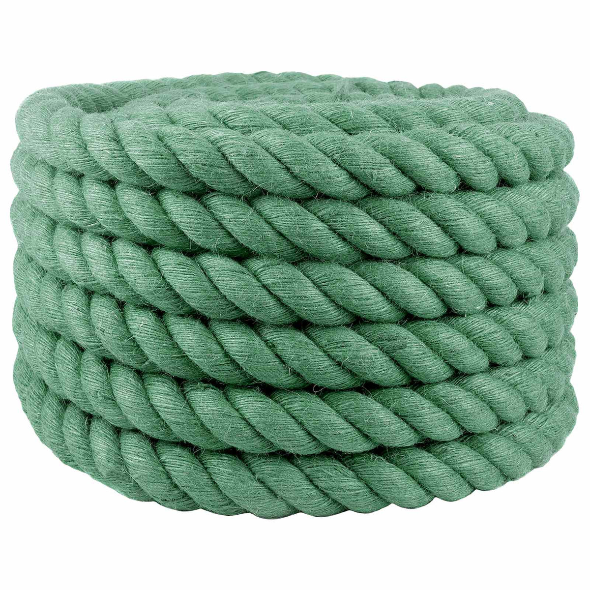 Vidaxl jute touw 36 mm groen 100% tossa jute