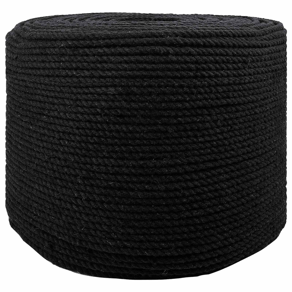 Vidaxl katoenen touw 6 mm 100 m zwart 100% katoen