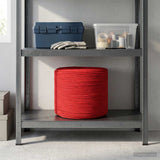 Vidaxl katoen touw 4 mm 50 m rood 100% katoen