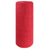Vidaxl jute rol 100 x 10000 cm rood