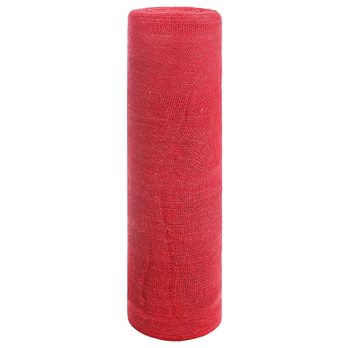 Vidaxl jute rol 200 x 1500 cm rood