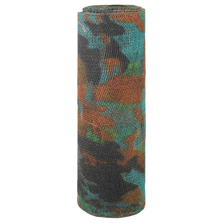 Vidaxl jute rol 50 x 1500 cm camouflage