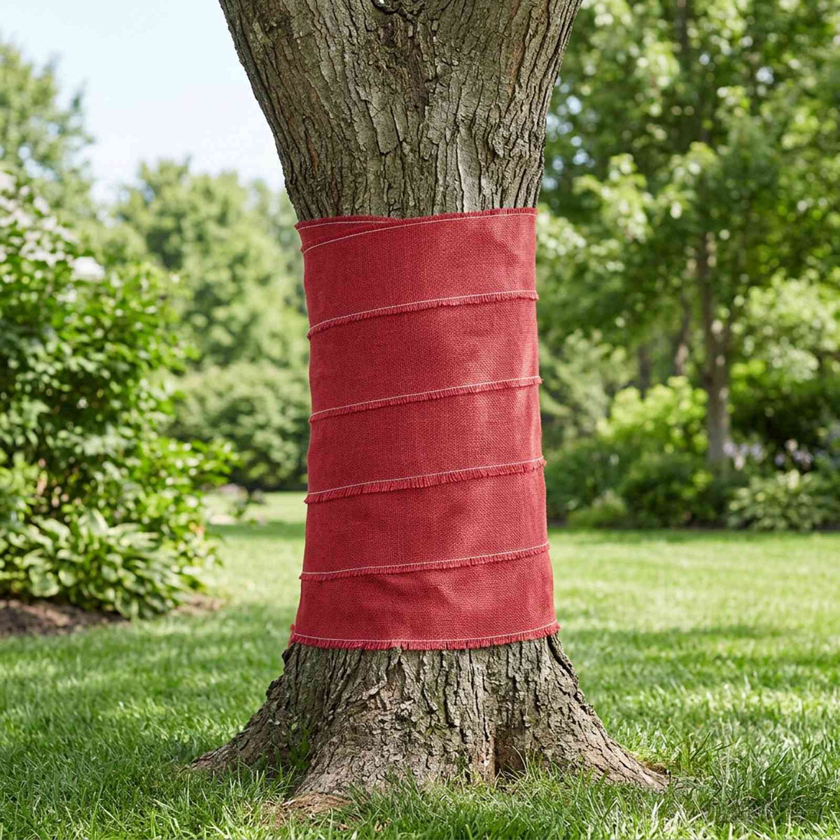 Vidaxl jute rol 160 x 1000 cm rood