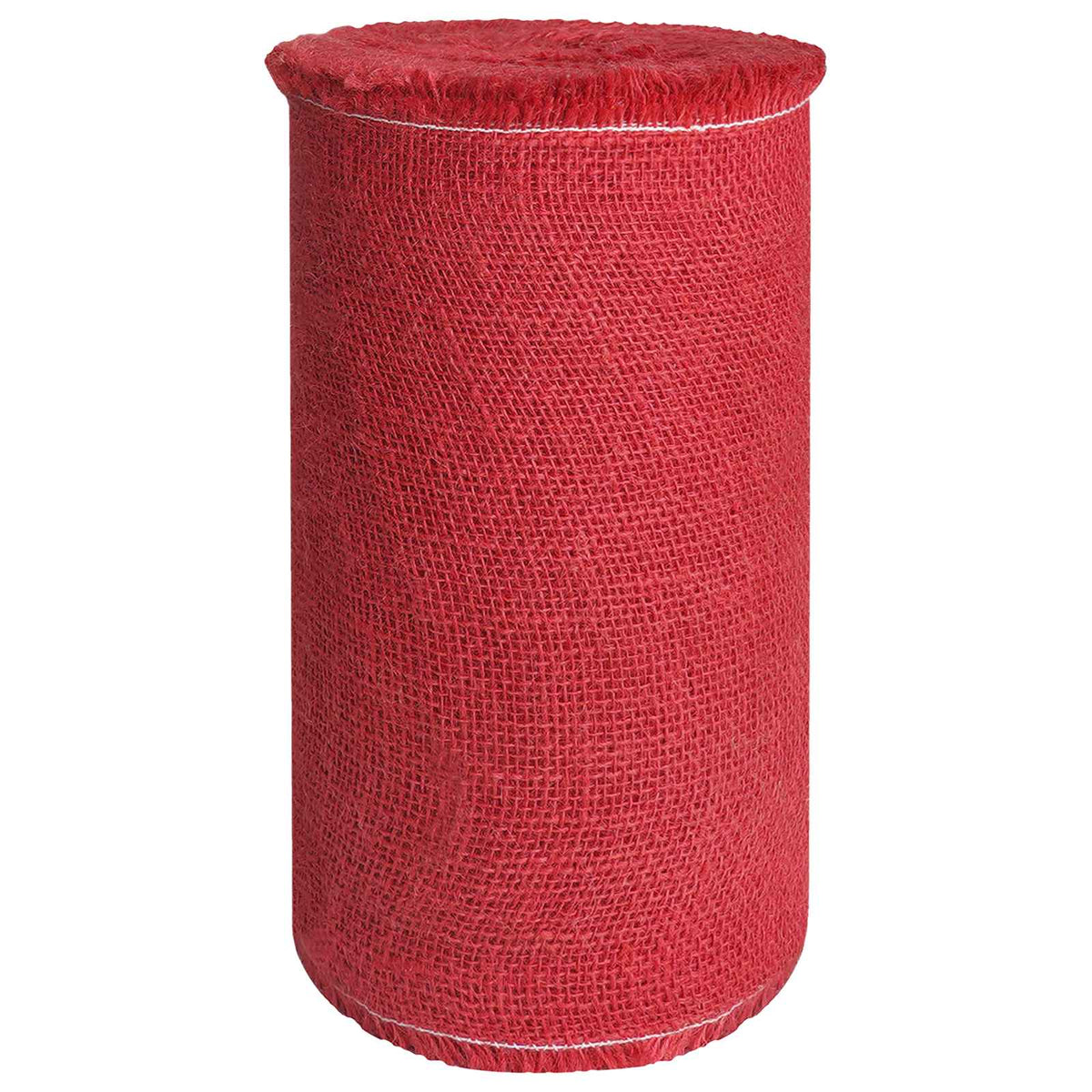 Vidaxl jute rol 25 x 2500 cm rood