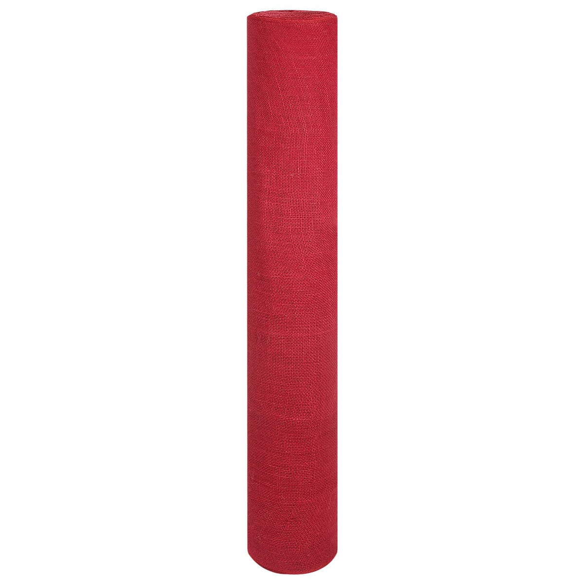 Vidaxl jute rol 100 x 500 cm rood