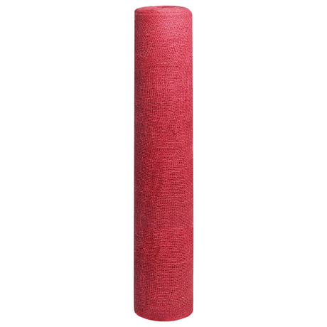 Vidaxl tuin jute net 160 cm x 10 m 280 gsm 100% tossa jute rood