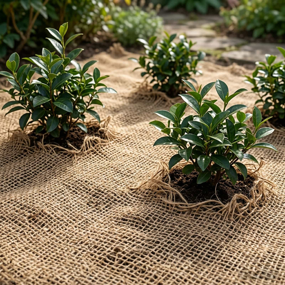 Vidaxl jute dijkmat naturel 1,2 x 40 m