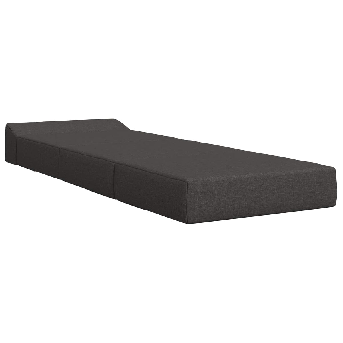 Vidaxl vouwbare bankbed donkergrijs 70 x 60 x 63 cm stof