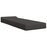 Vidaxl vouwbare bankbed donkergrijs 70 x 60 x 63 cm stof