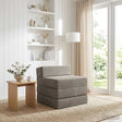 Vidaxl vouwbare bankbed lichtgrijs 70 x 60 x 63 cm fluweel