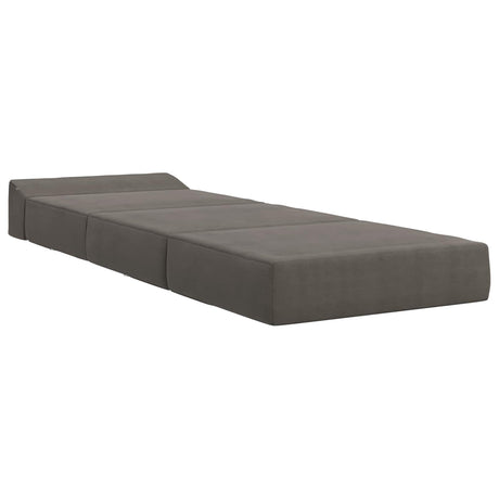 Vidaxl vouwbare bankbed 2-zits lichtgrijs 70 x 60 x 63 cm katoen stof
