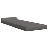 Vidaxl vouwbare bankbed lichtgrijs 70 x 60 x 49 cm stof