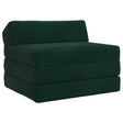 Vidaxl vouwbare bankbed donkergroen 70 x 60 x 49 cm fluweel