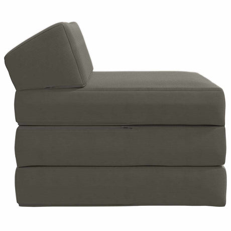 Vidaxl vouwbare bankbed 2-zits lichtgrijs 70 x 60 x 49 cm katoen stof