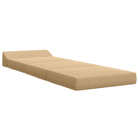 Vidaxl vouwbare bankbed 2-zits groen grijs 70 x 60 x 49 cm katoen stof