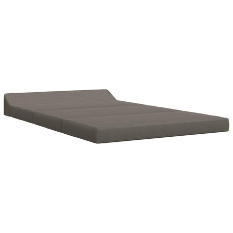 Vidaxl vouwbare bankbed 2-zits lichtgrijs 120 x 60 x 49 cm stof