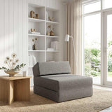 Vidaxl vouwbare bankbed lichtgrijs 60 x 70 x 41 cm stof