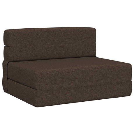Vidaxl vouwbare bankbed taupe 70 x 72 x 60 cm stof