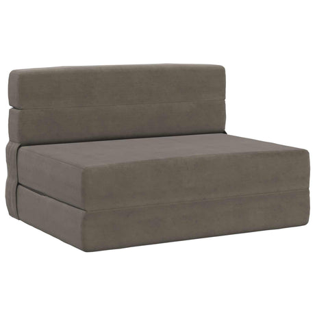 Vidaxl vouwbare bankbed lichtgrijs 70 x 80 x 60 cm stof