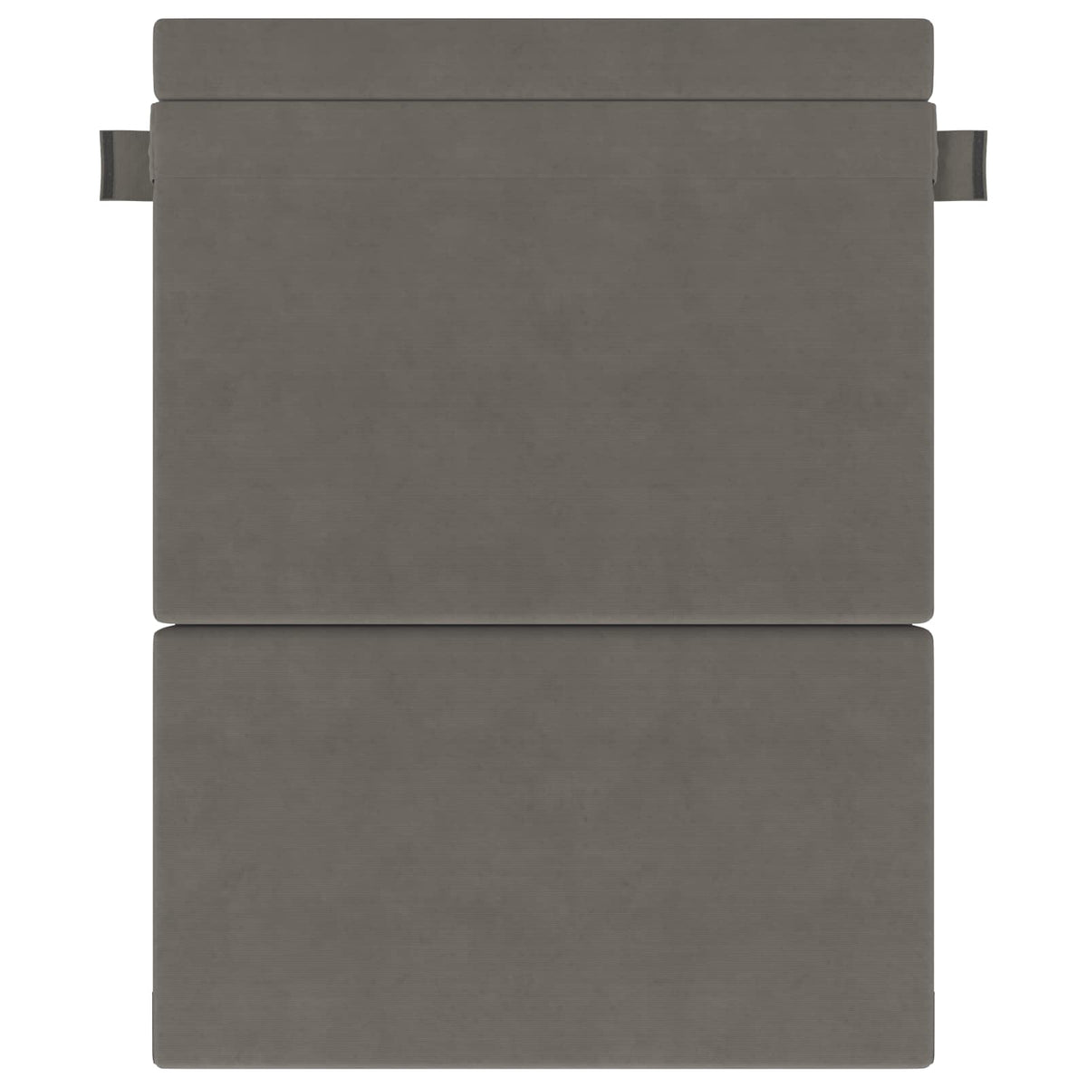 Vidaxl vouwbare bankbed lichtgrijs 152 x 86,5 x 60 cm stof