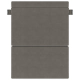 Vidaxl vouwbare bankbed lichtgrijs 152 x 86,5 x 60 cm stof