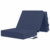 Vidaxl vouwbare bankbed 75 x 63 x 45 cm blauw