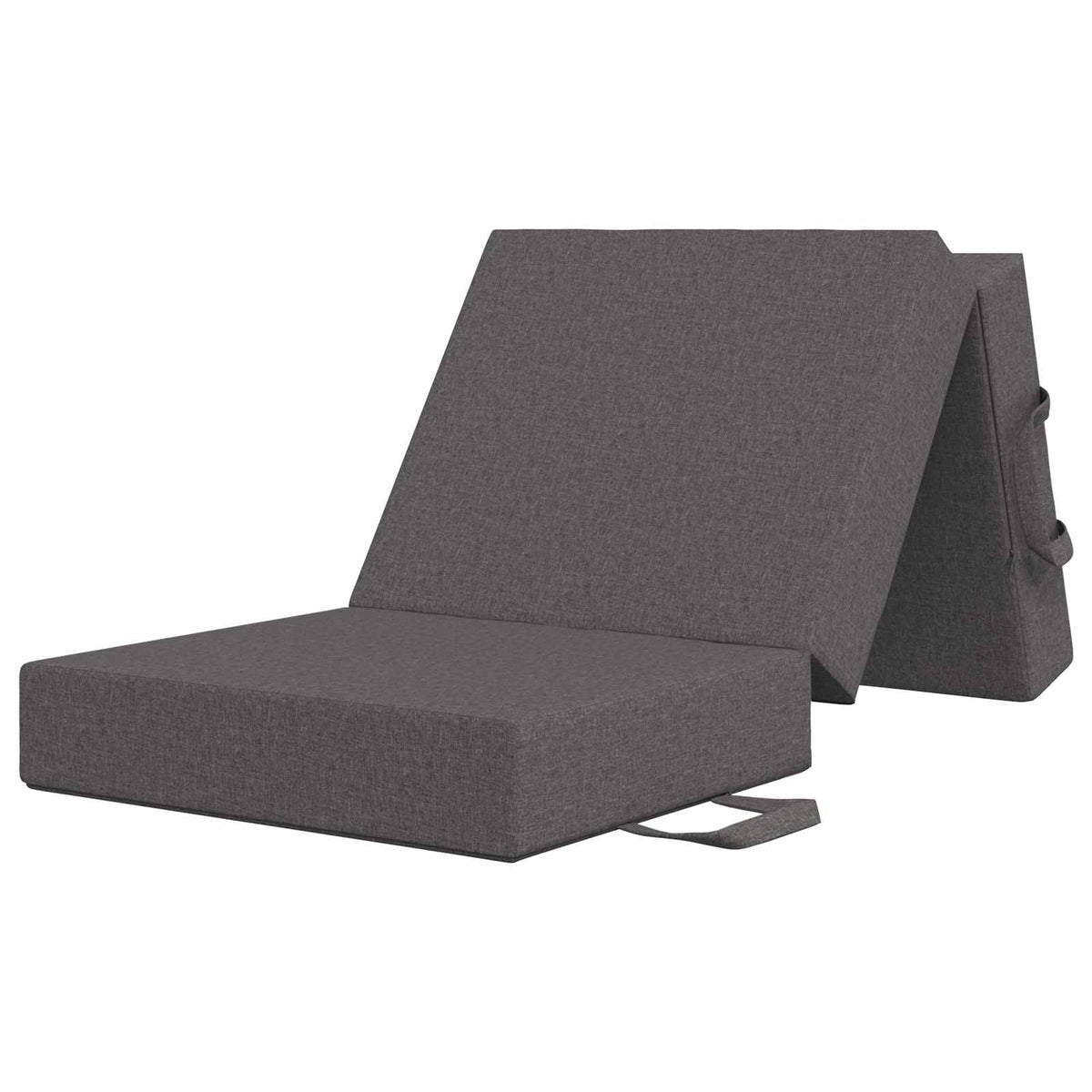 Vidaxl vouwbare bankbed 90 x 63 x 45 cm lichtgrijs