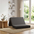 Vidaxl vouwbare bankbed 90 x 67 x 45 cm donkergrijs