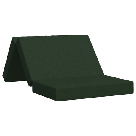 Vidaxl vouwbare bankbed 80 x 67 x 45 cm donkergroen