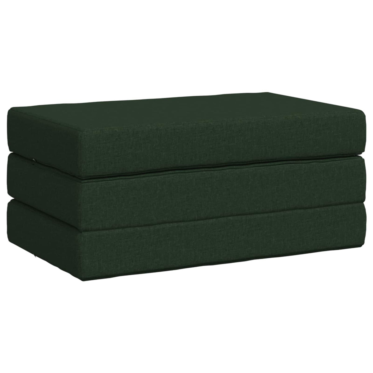 Vidaxl vouwbare bankbed 80 x 67 x 45 cm donkergroen