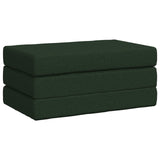 Vidaxl vouwbare bankbed 80 x 67 x 45 cm donkergroen