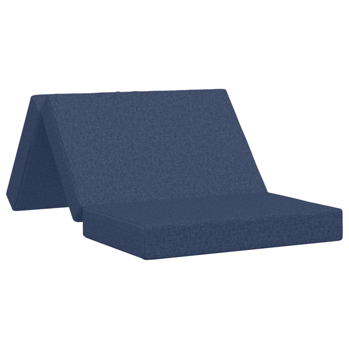 Vidaxl vouwbare bankbed 80 x 67 x 45 cm blauw