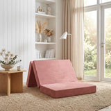 Vidaxl vouwbare bankbed 80 x 67 x 45 cm roze