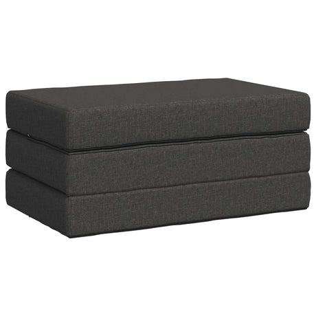 Vidaxl vouwbare bankbed 100 x 67 x 45 cm donkergrijs