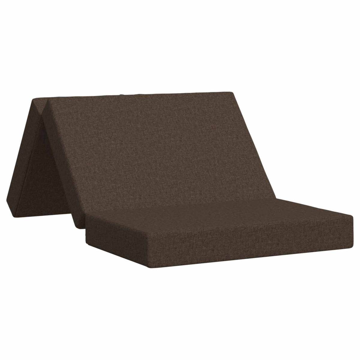 Vidaxl vouwbare bankbed 100 x 67 x 45 cm taupe