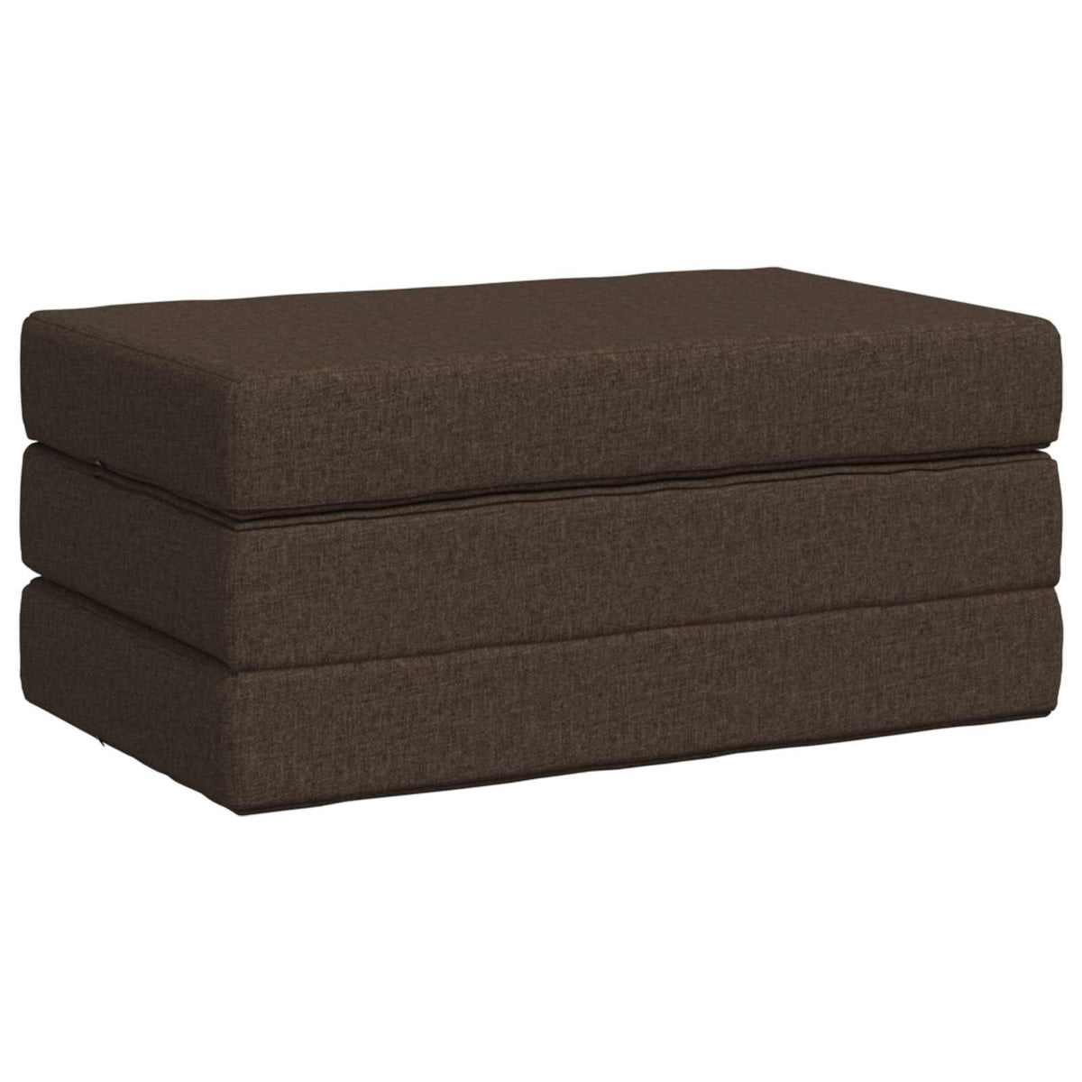 Vidaxl vouwbare bankbed 100 x 67 x 45 cm taupe