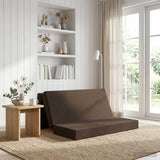 Vidaxl vouwbare bankbed 180 x 67 x 45 cm taupe