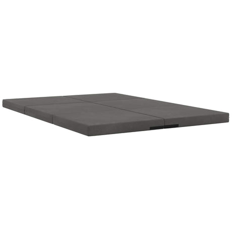 Vidaxl vouwbare bankbed 70 x 67 x 48 cm donkergrijs