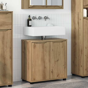 Vidaxl badkamer wastafelkast artisan eiken 60 x 30 x 60 cm