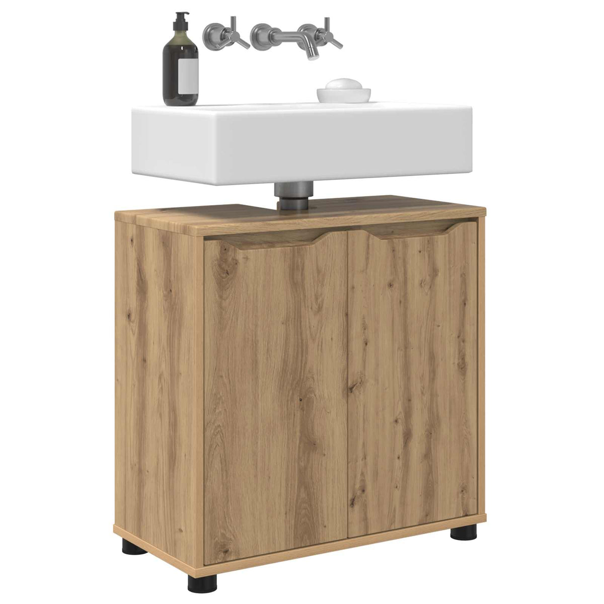 Vidaxl badkamer wastafelkast artisan eiken 60 x 30 x 60 cm