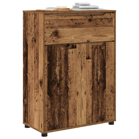 Vidaxl badkamer kast oud hout 72,5 x 36,5 x 100 cm bewerkt hout