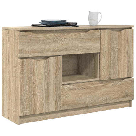 Vidaxl dressoir sonoma eiken 100 x 30 x 65,6 bewerkt hout