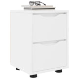 Vidaxl nachtkastjes 2 st wit 30,5 x 30 x 43 cm bewerkt hout